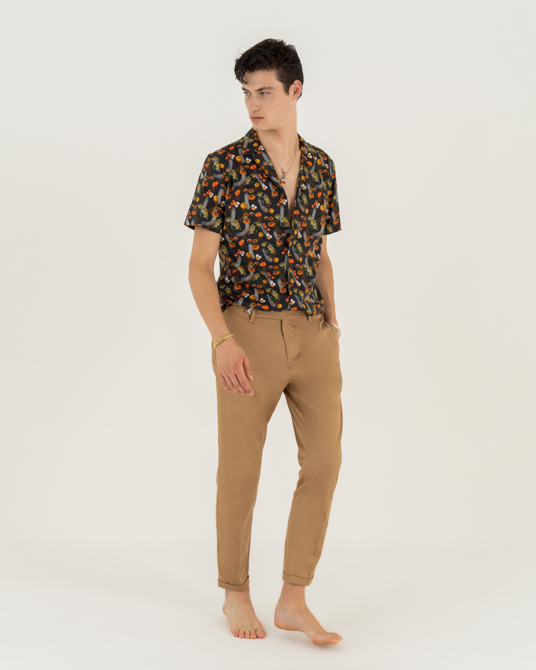 Neill Katter Camicia Fiori d’Estate In Vendita