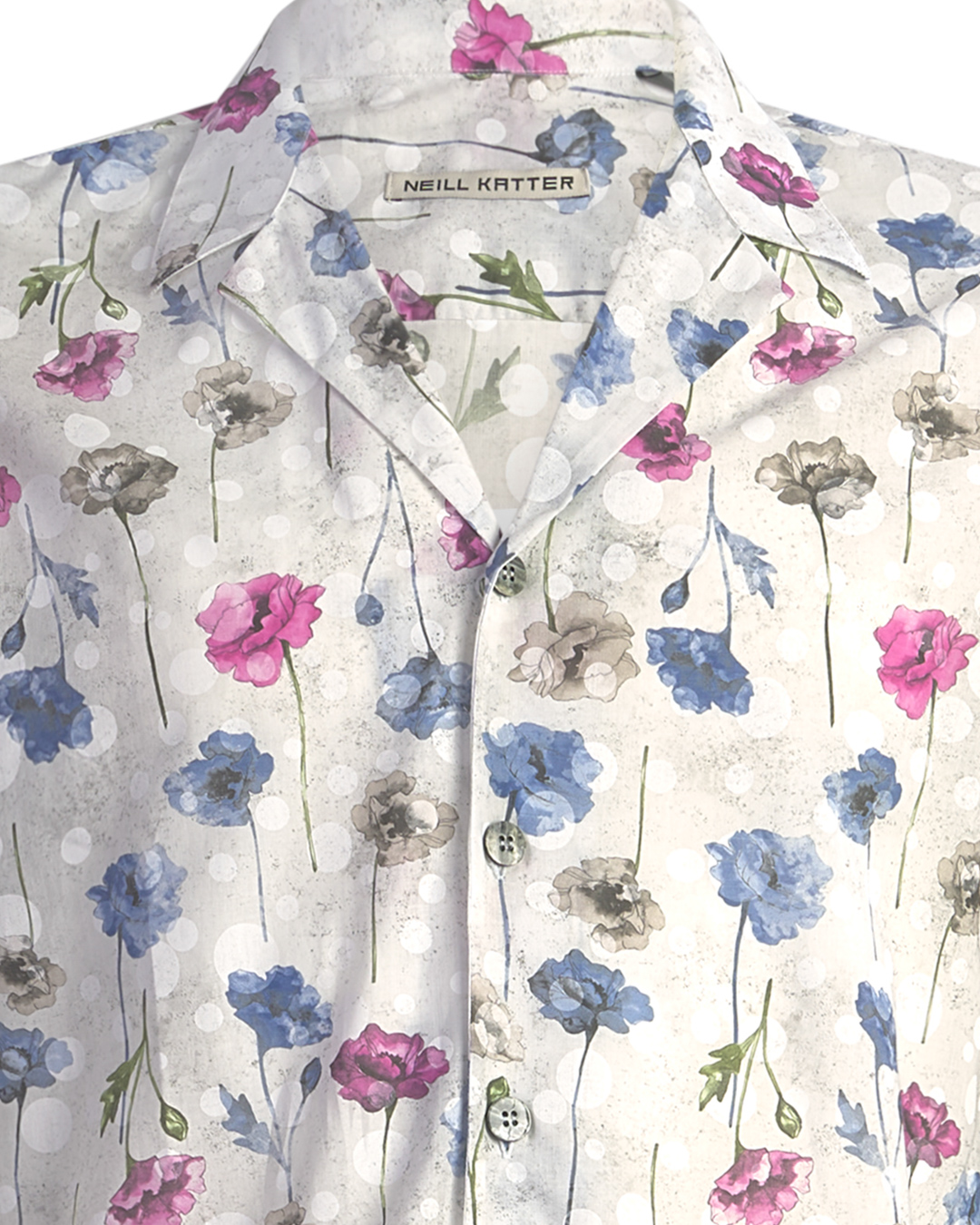 Neill Katter Camicia Floreale Pois Offerte