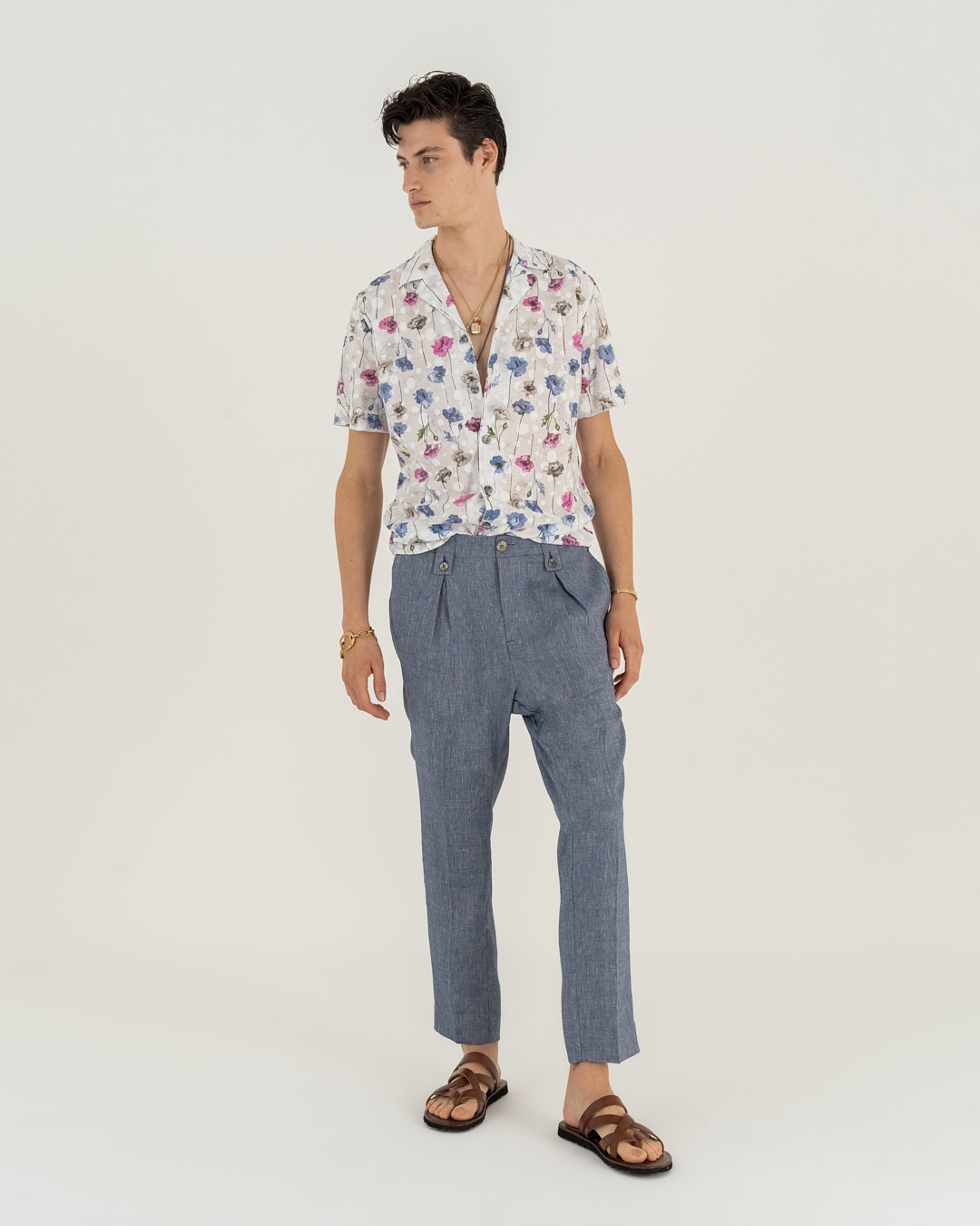 Neill Katter Camicia Floreale Pois Offerte