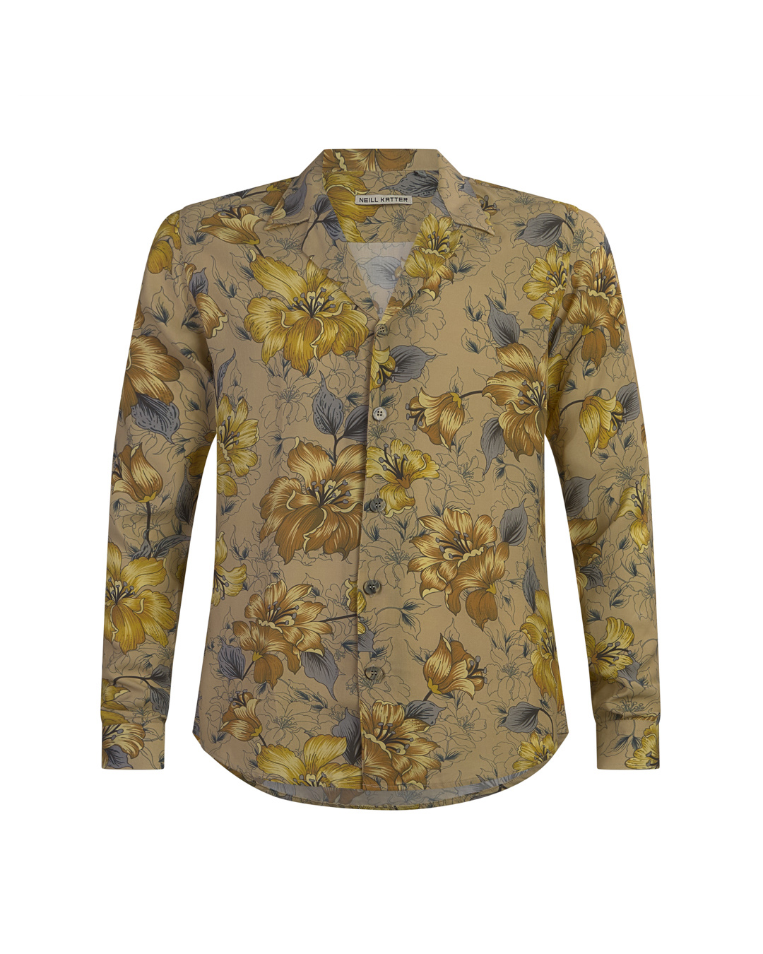 Neill Katter Camicia Orchid In Linea