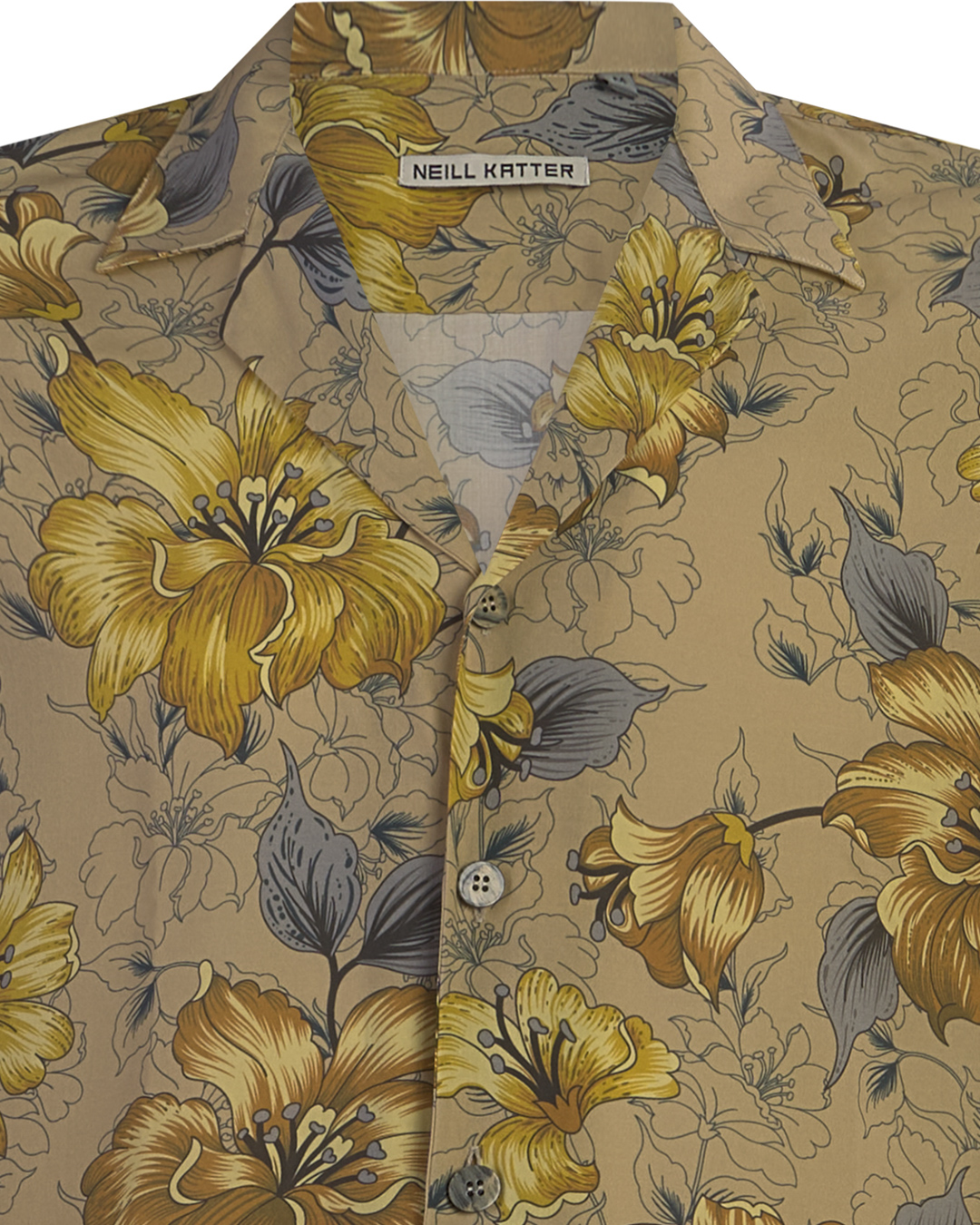 Neill Katter Camicia Orchid In Linea