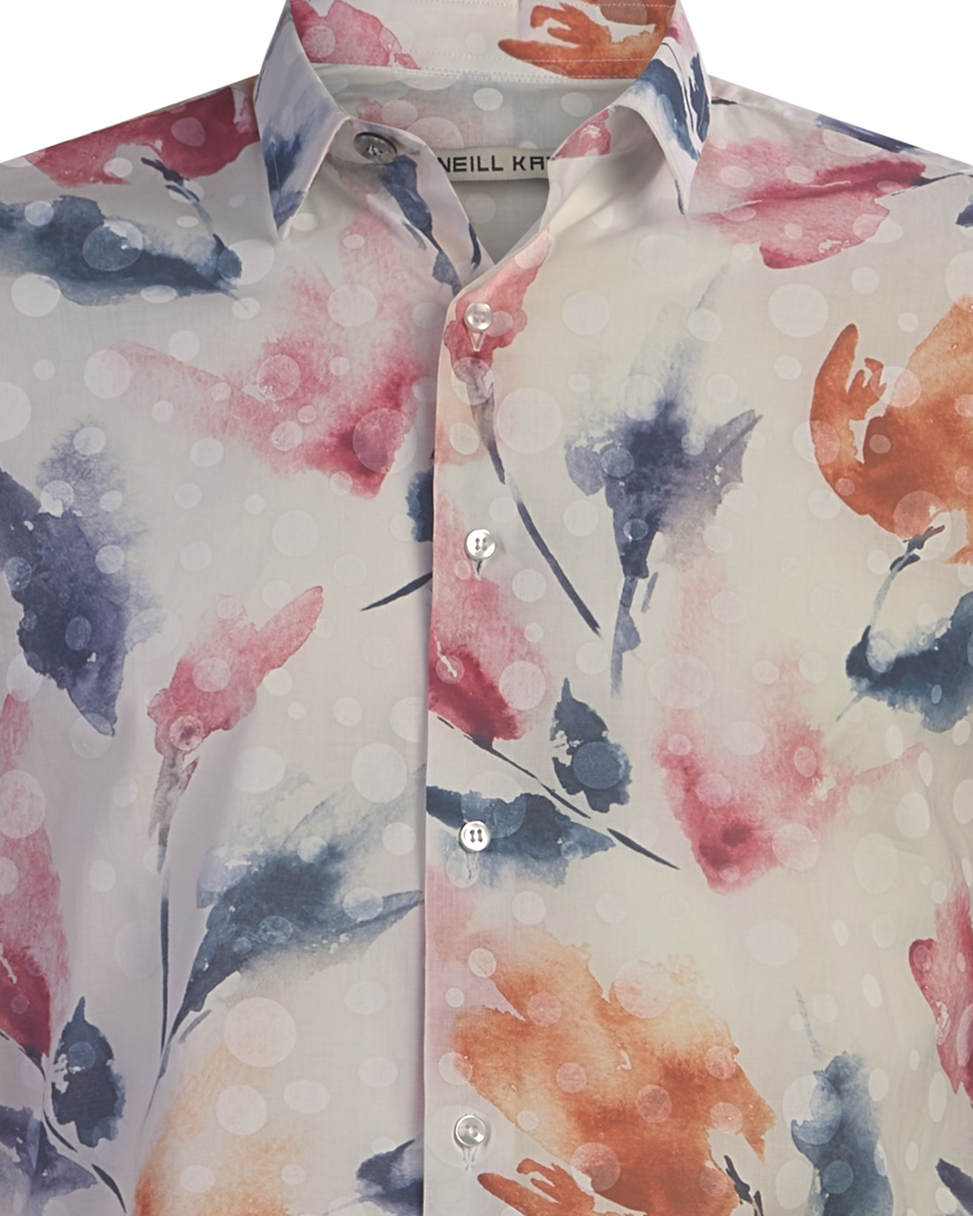 Neill Katter Camicia Paintstrokes Eleganza Qualità