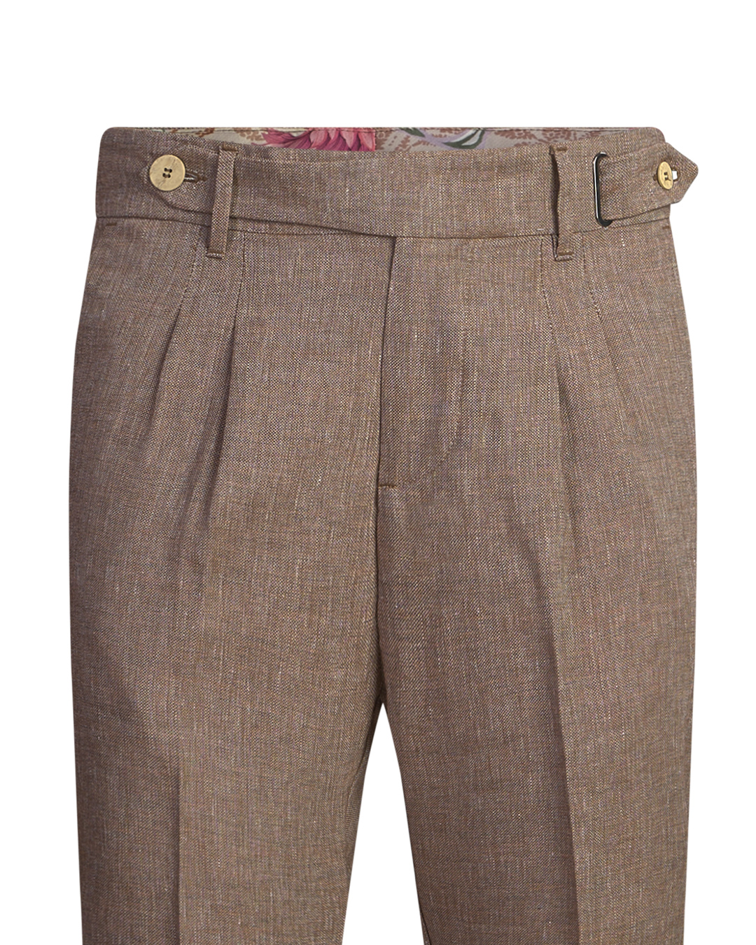 Neill Katter Pantalone Eleganza di Lino Super sconto