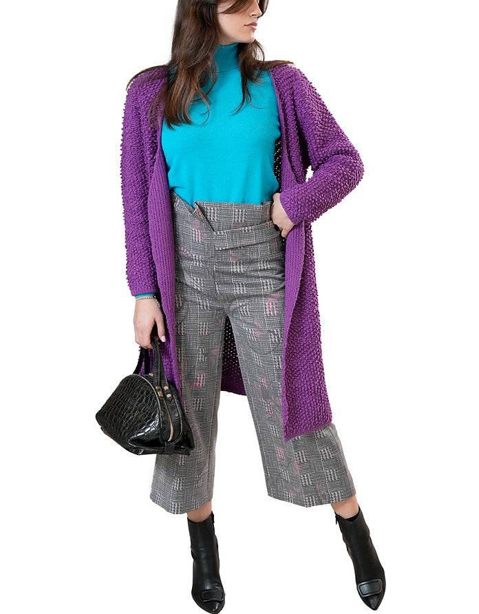 La Fabrique Lea Pantaloni Palazzo 7/8 in Grigio In Vendita