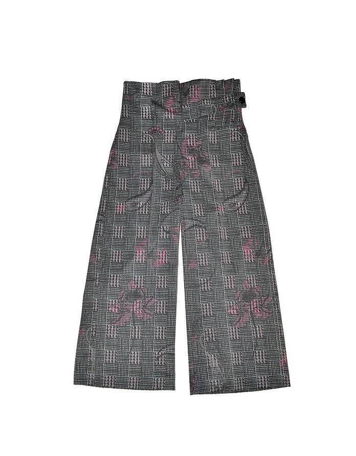 La Fabrique Lea Pantaloni Palazzo 7/8 in Grigio In Vendita