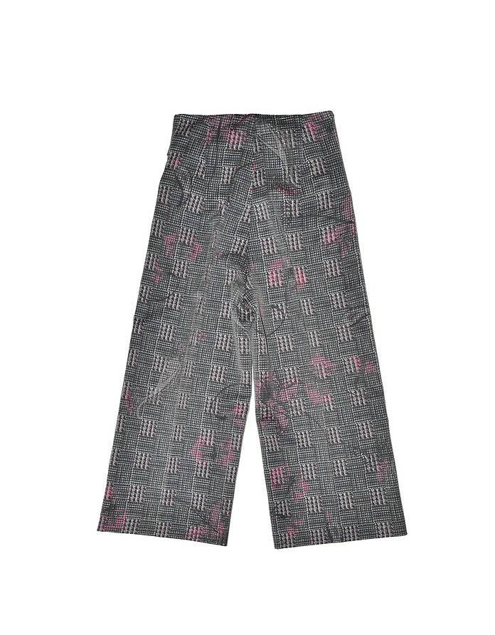 La Fabrique Lea Pantaloni Palazzo 7/8 in Grigio In Vendita