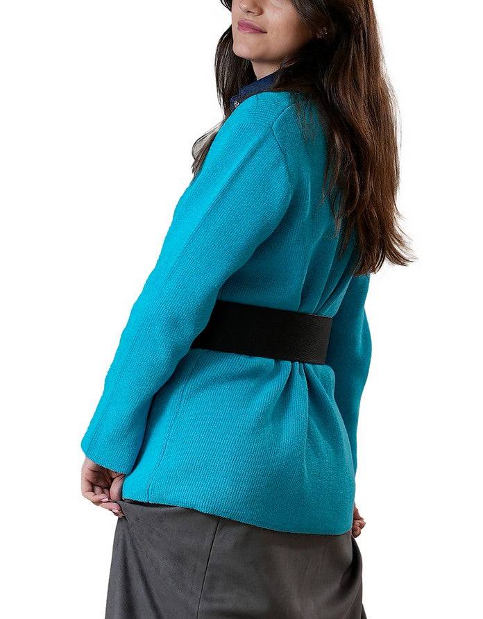 La Fabrique Madame Cardigan con Scollo a V in Maglia Hotsell