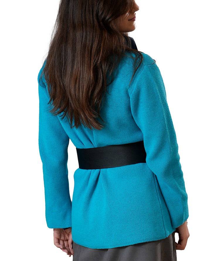 La Fabrique Madame Cardigan con Scollo a V in Maglia Hotsell