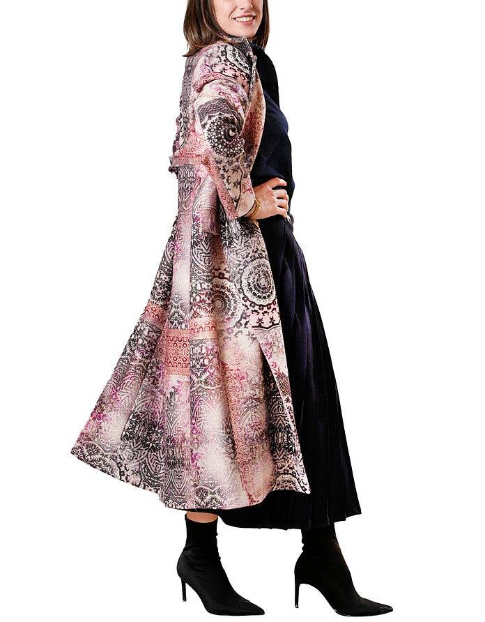La Fabrique Marguerite Cappotto Lungo Stampa Floreale I Più Venduti