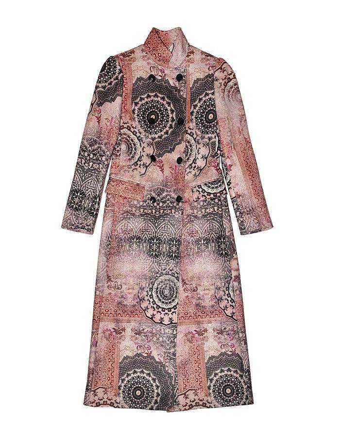 La Fabrique Marguerite Cappotto Lungo Stampa Floreale I Più Venduti