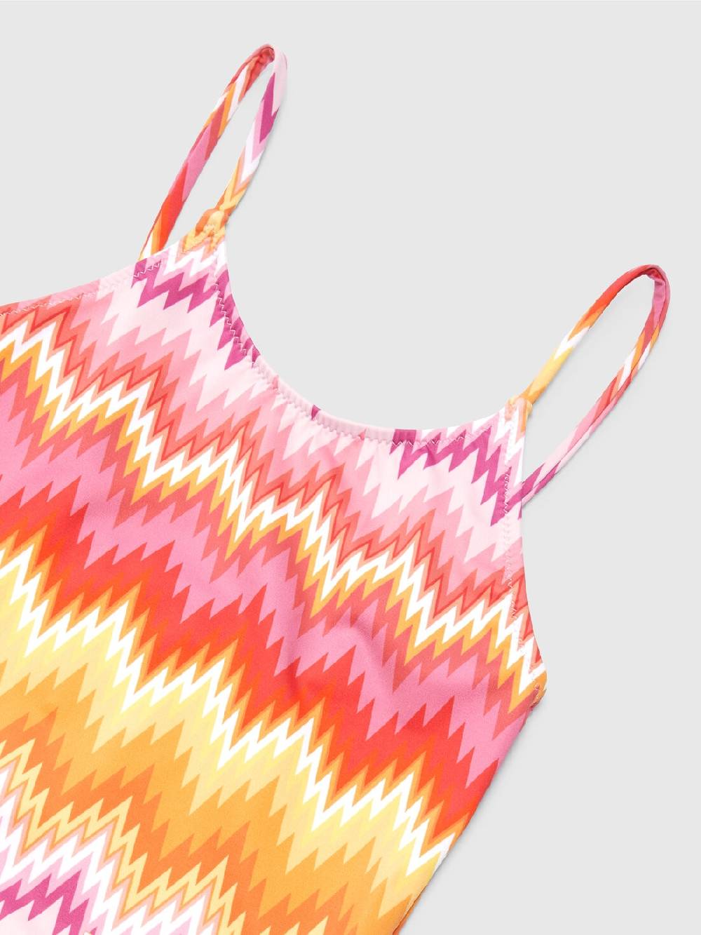 ﻿M Missoni Costume intero chevron con scritta logo Qualità Garantita