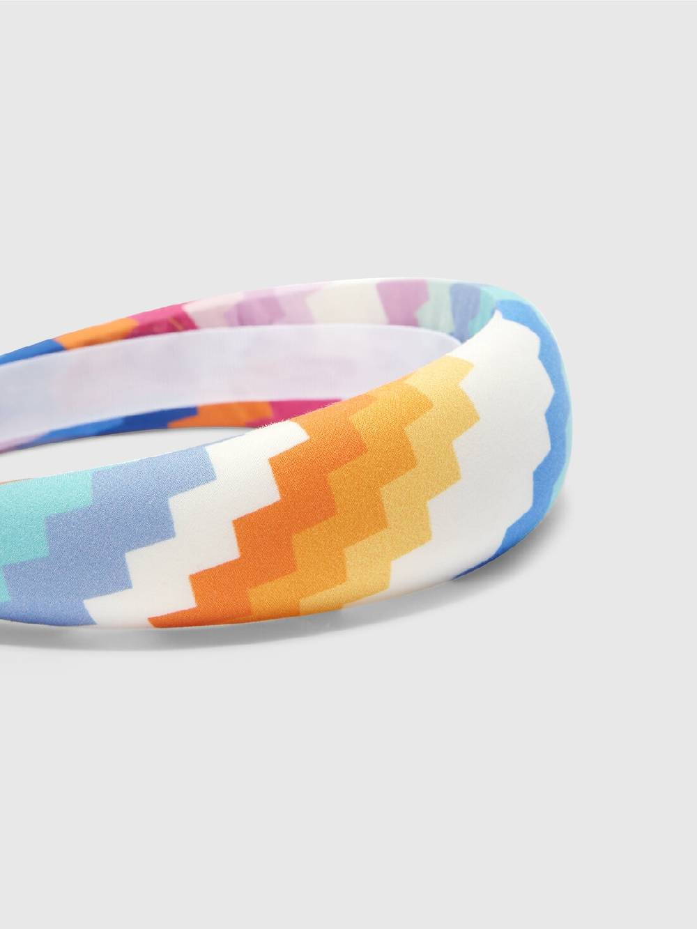 M Missoni Cerchietto in tessuto zig zag Prezzo Ridotto