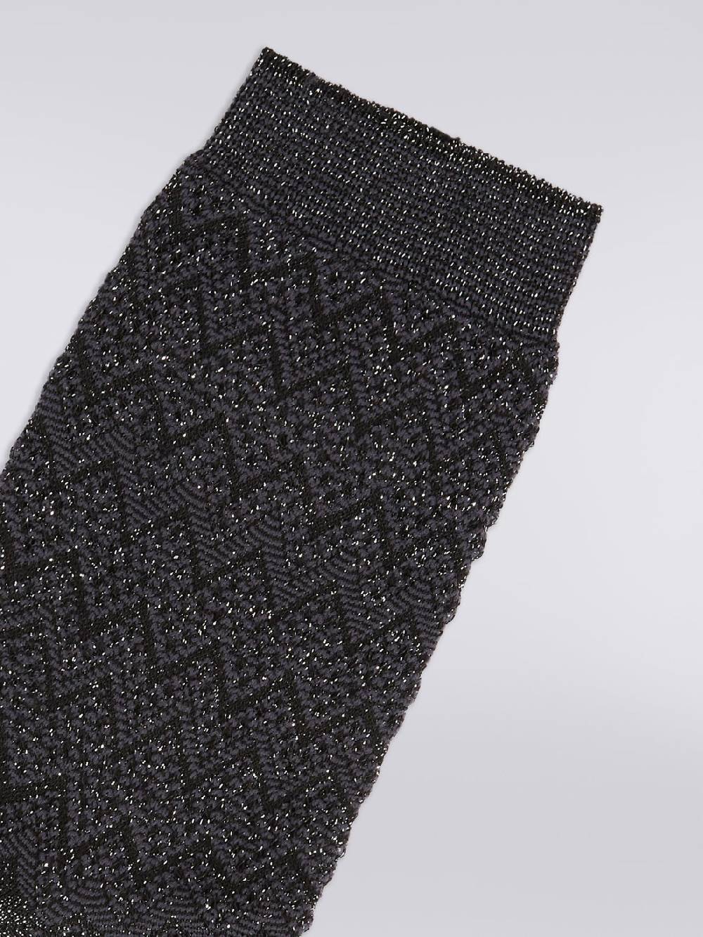 M Missoni Calze corte in viscosa e nylon zig zag Qualità