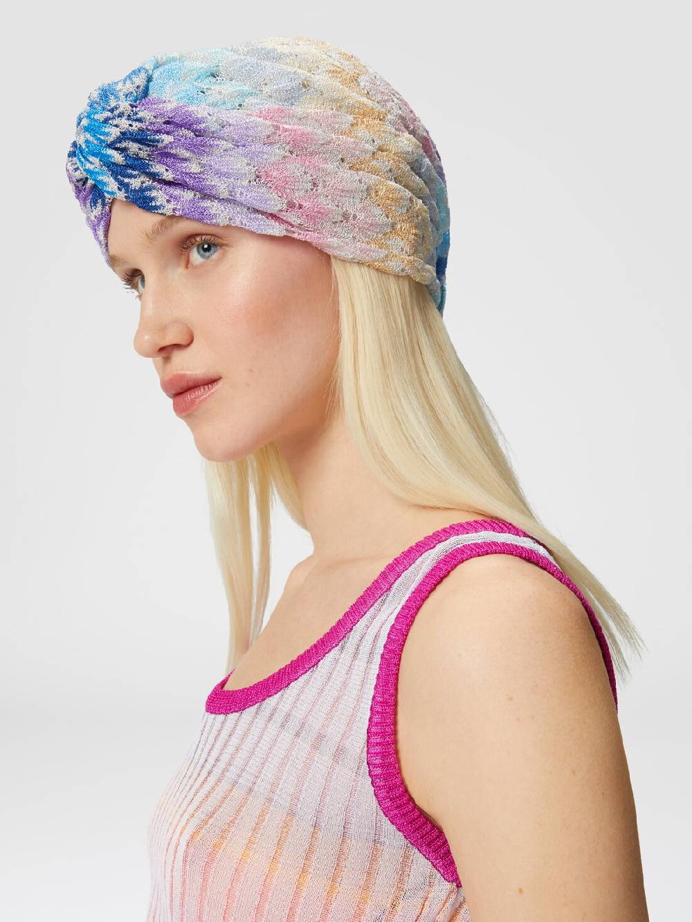 M Missoni Turbante in viscosa lamé Acquista Ora