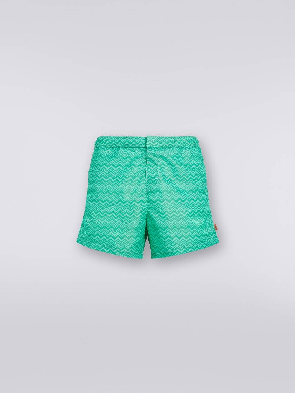 M Missoni Boxer mare con stampa zig zag tonale Online