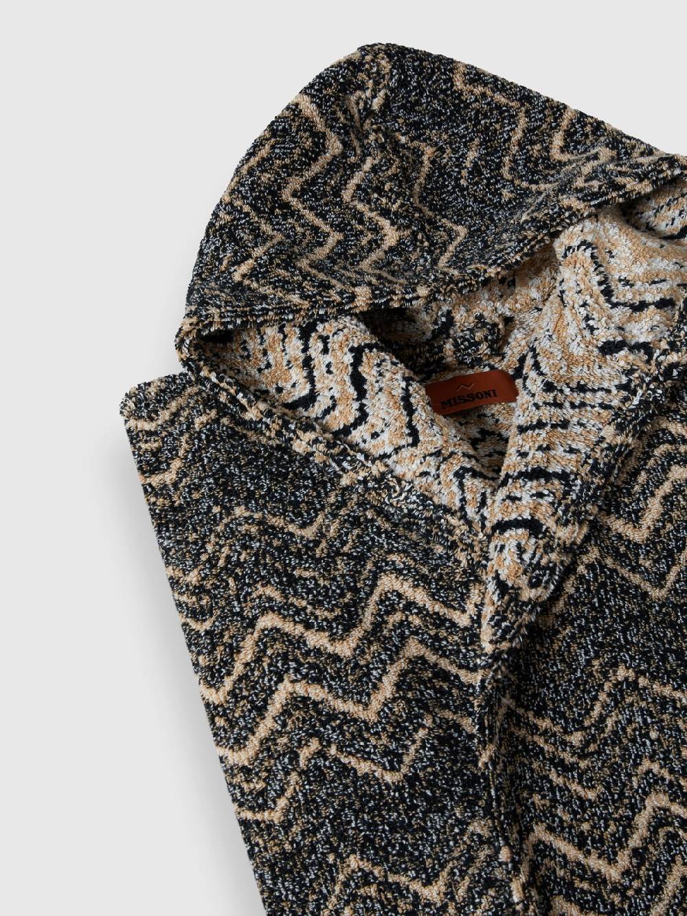 M Missoni Accappatoio Azul in spugna di cotone chevron Negozio