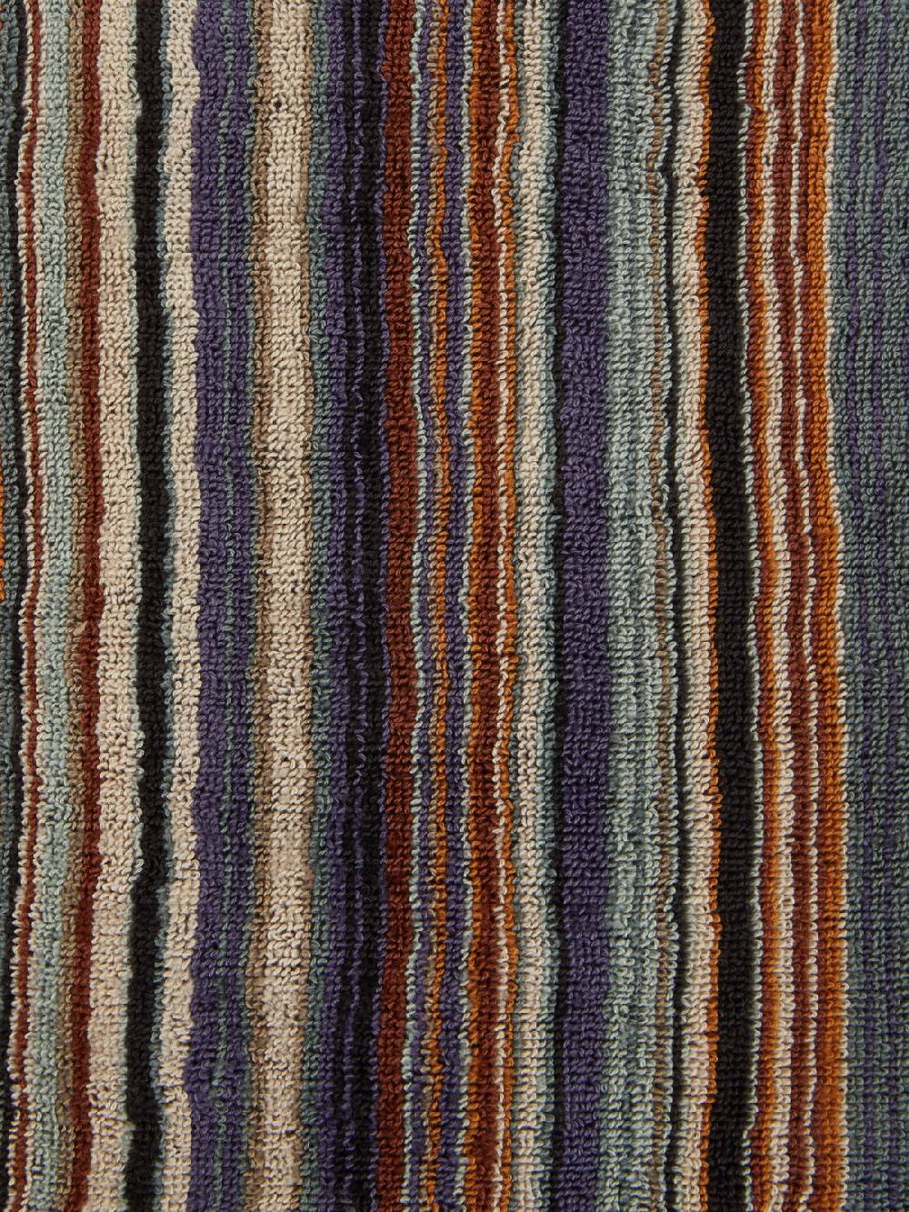 M Missoni Set 2 pezzi di asciugamani da bagno Jazz in spugna di cotone rigato Italy