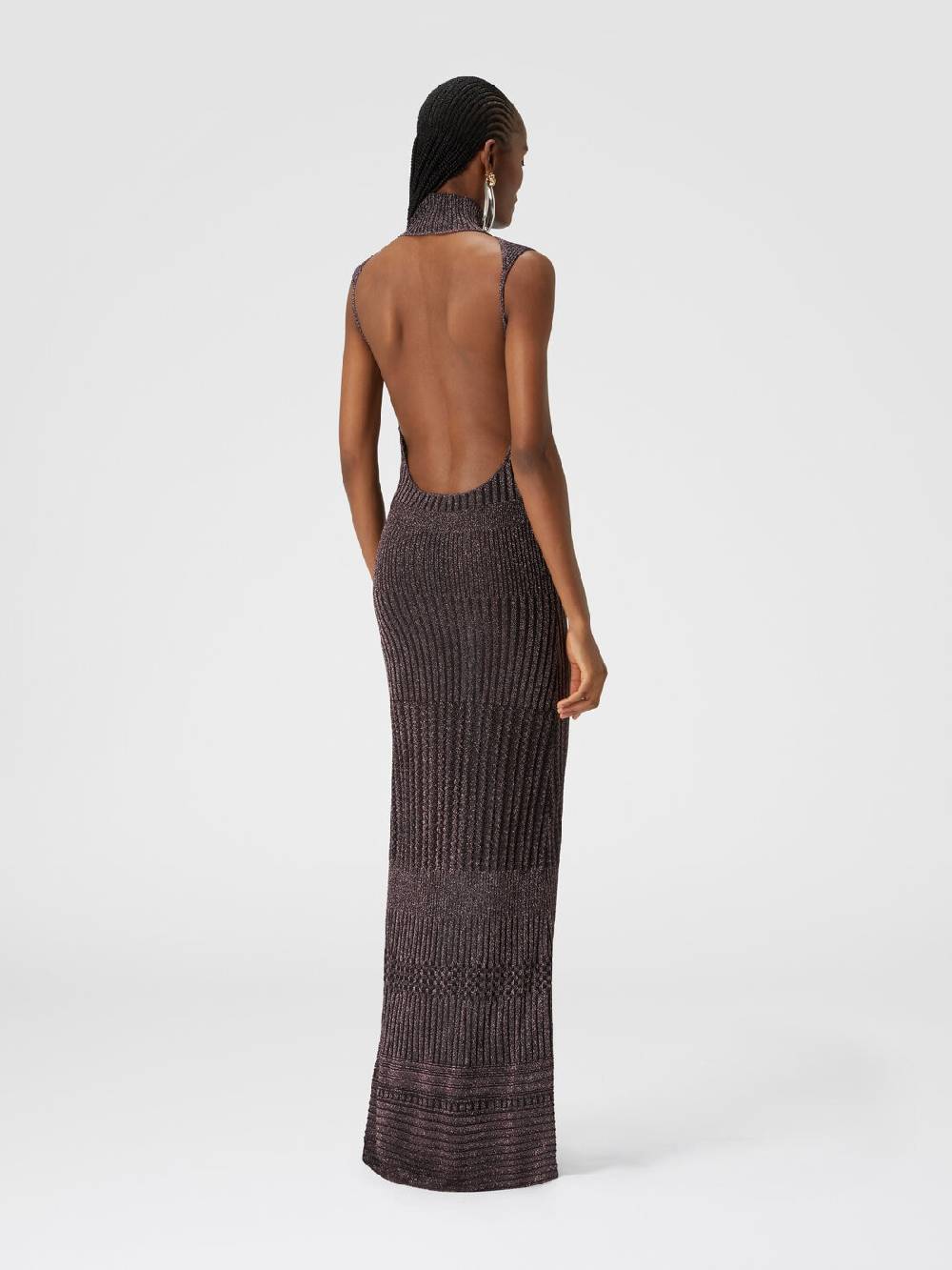 M Missoni Abito lungo senza maniche con schiena nuda Acquista Ora