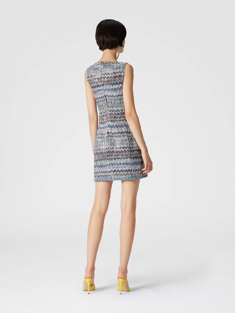 M Missoni Mini-abitoin maglia lamé con scollatura a cuore Fino al 55% di sconto
