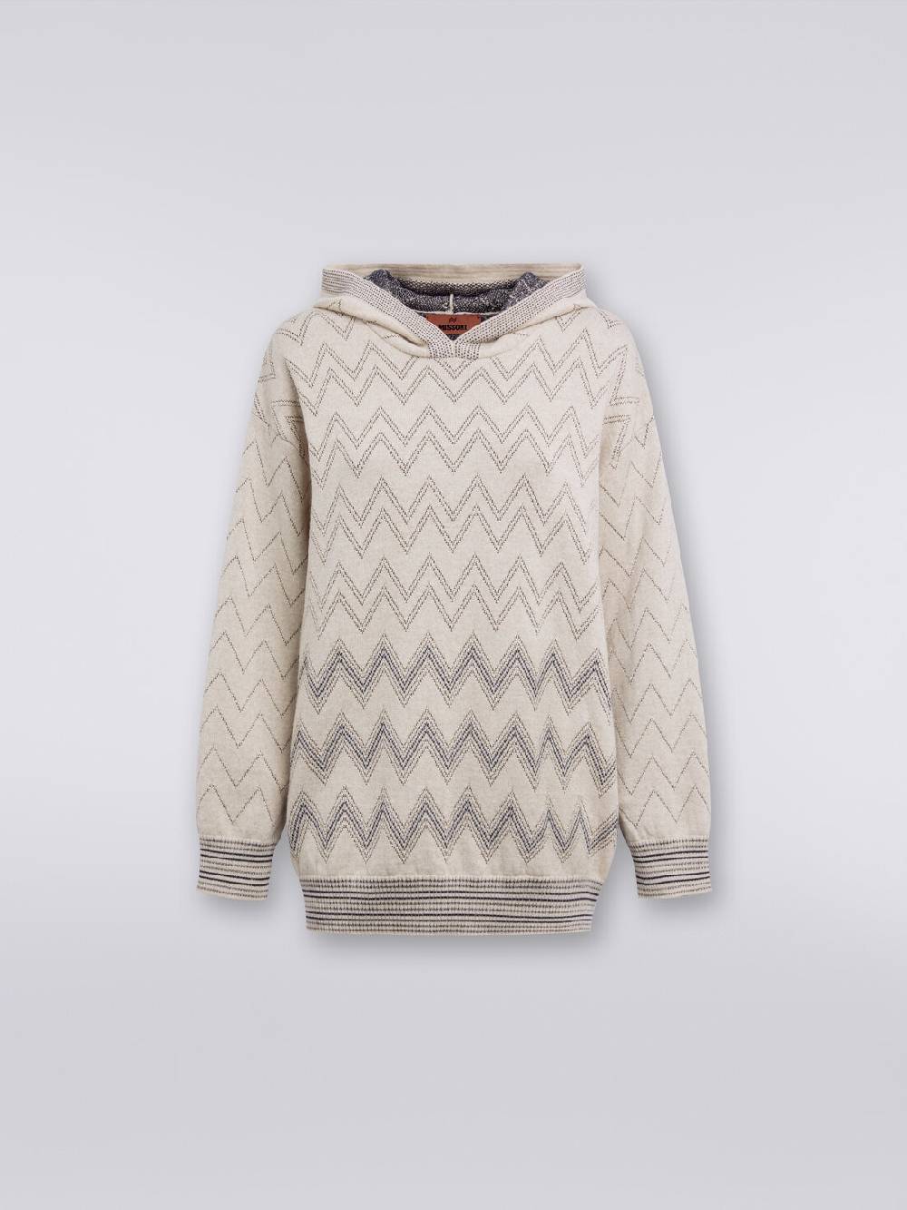 M Missoni Pullover in misto lana zig zag con lurex Presa
