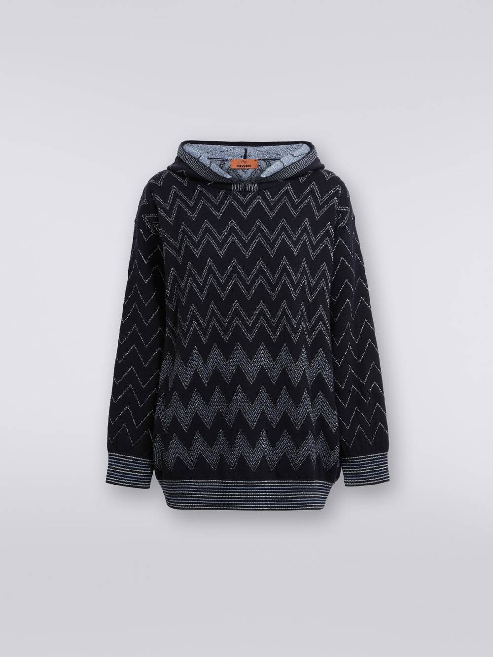 M Missoni Pullover in misto lana zig zag con lurex Sconto