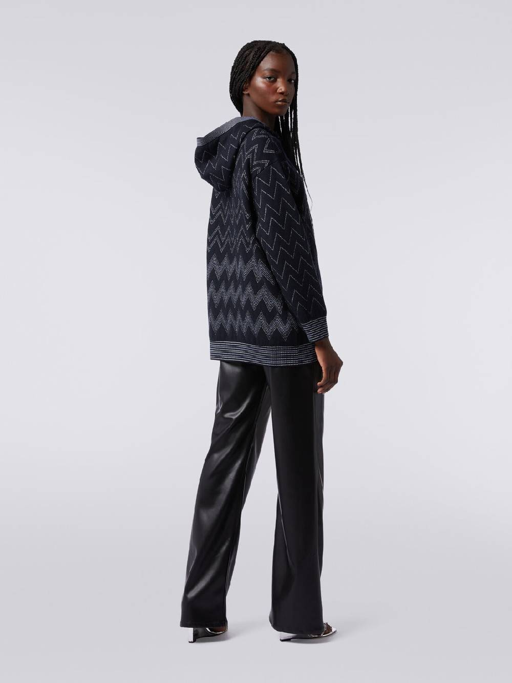 M Missoni Pullover in misto lana zig zag con lurex Sconto