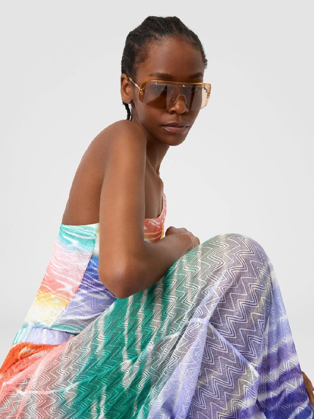 M Missoni Pantaloni copricostume stampa tie-dye Outlet