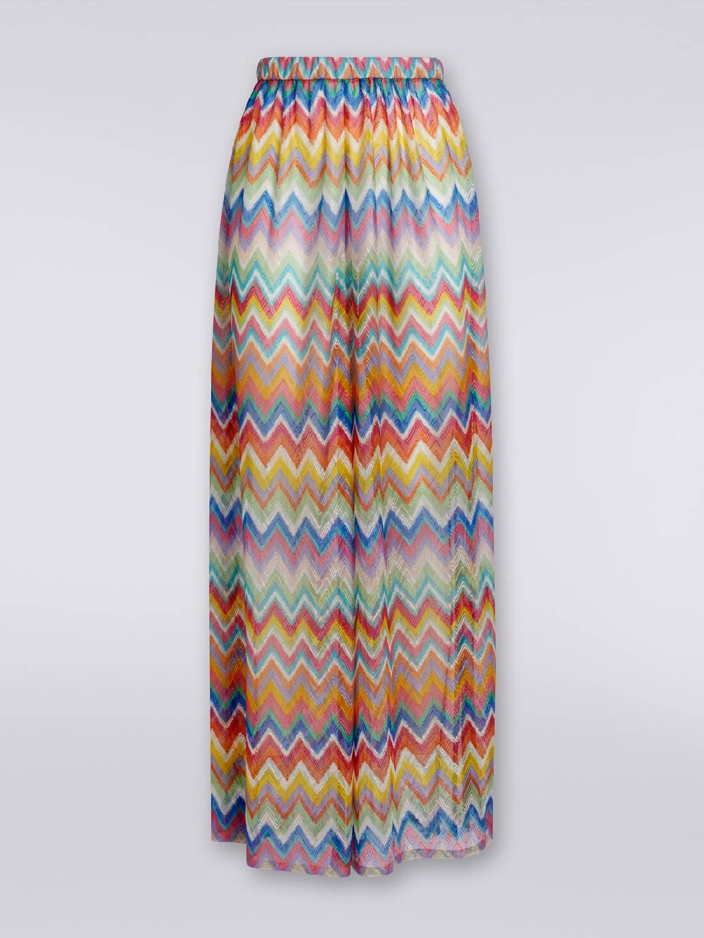 M Missoni Pantaloni copricostume con stampa zig zag In Vendita