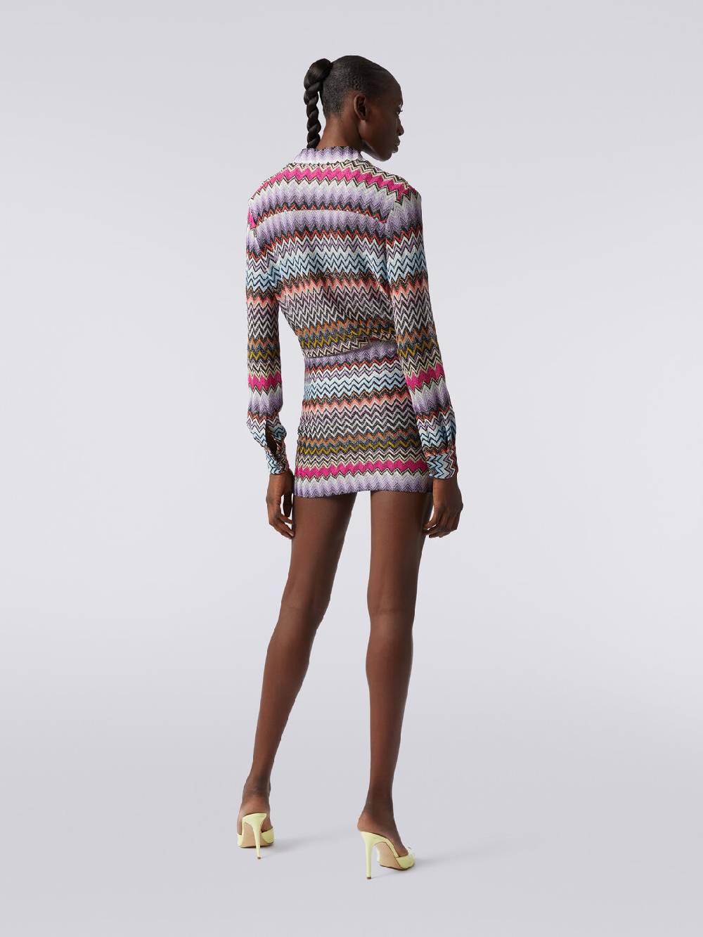 M Missoni Minigonna in viscosa zig zag con lurex I Più Venduti