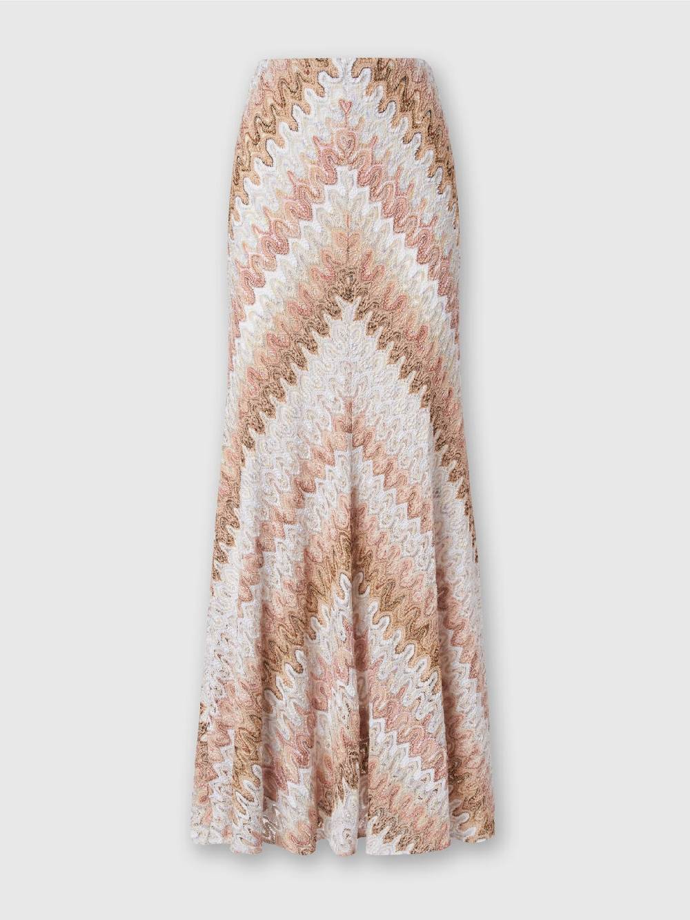M Missoni Gonna lunga in misto viscosa lamé effetto pizzo Negozio