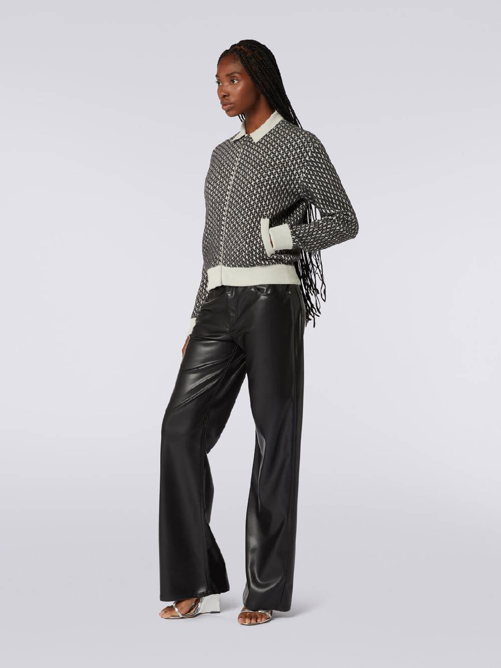 M Missoni Bomber in cotone e nylon con zip Fino Al -60%