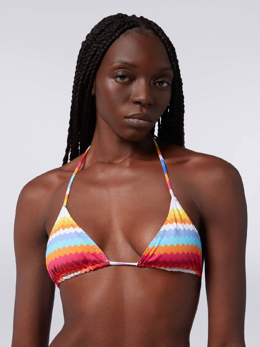 M Missoni Bikini in nylon stretch stampa zig zag Convenienza