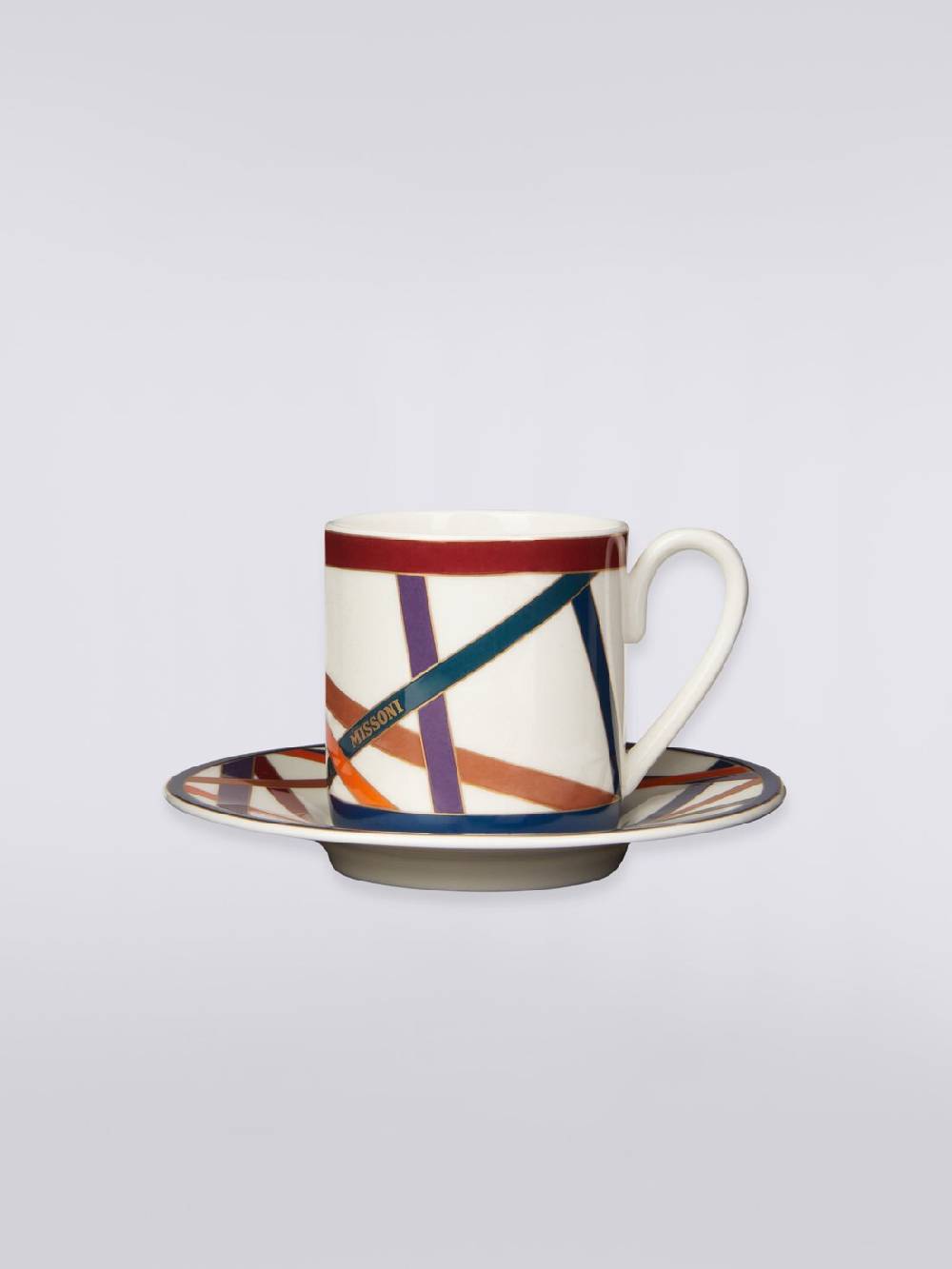 M Missoni Nastri Tazza Caffe Set 2 Pz C/Piattino Outlet