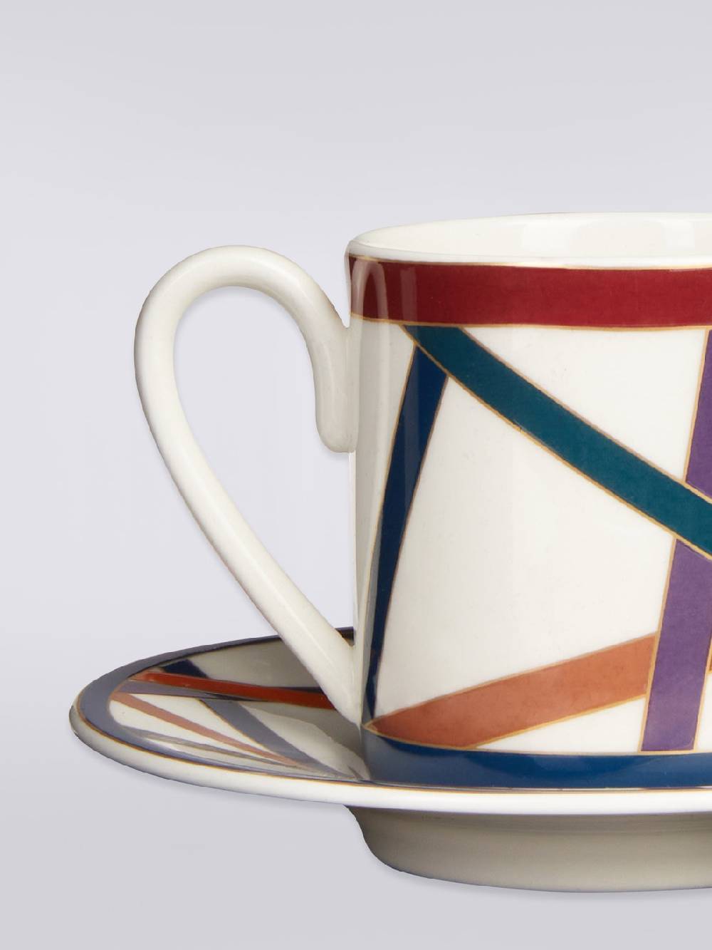 M Missoni Nastri Tazza Caffe Set 2 Pz C/Piattino Outlet