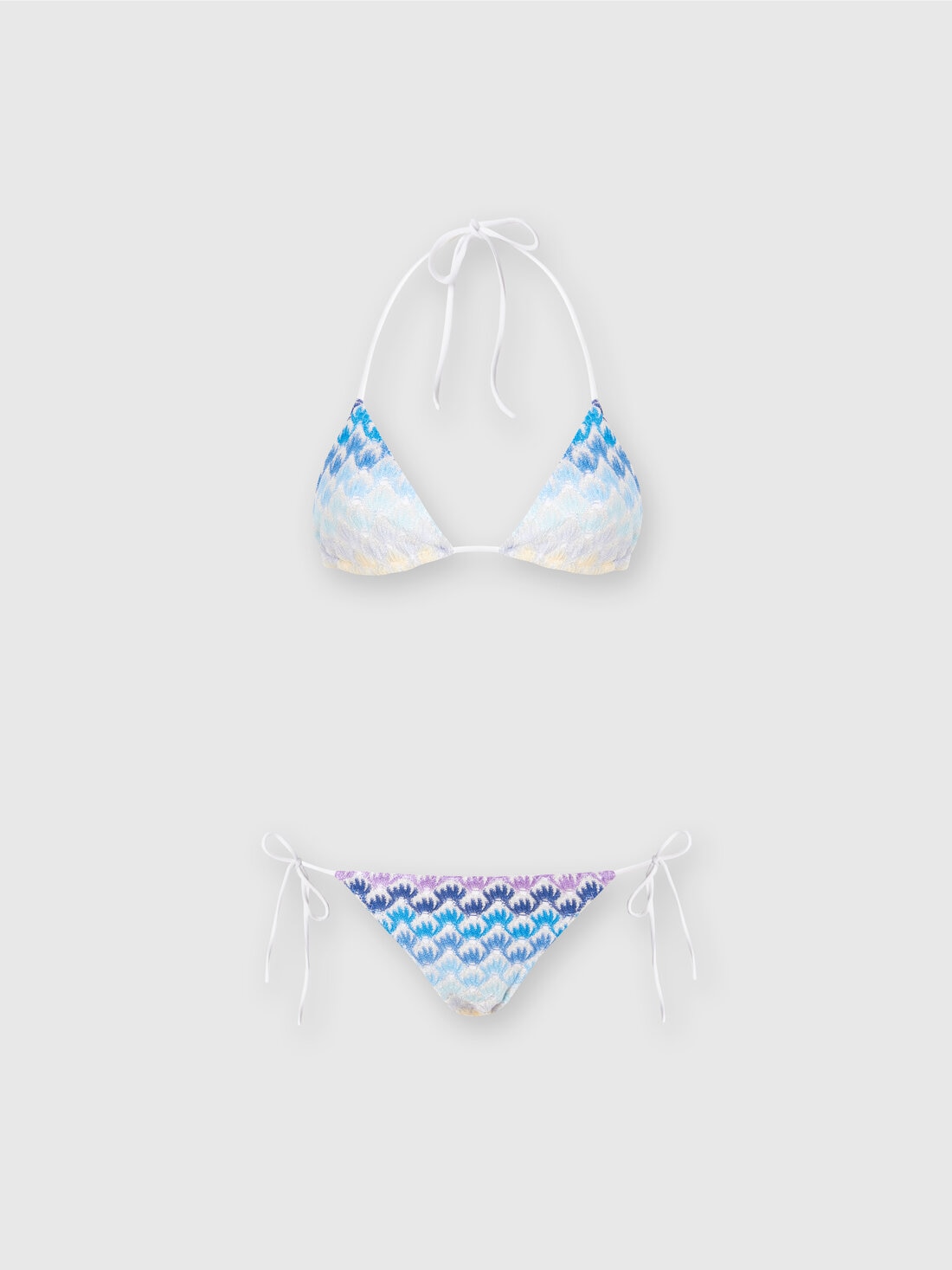 M Missoni Bikini effetto pizzo dégradé con lurex Promozione