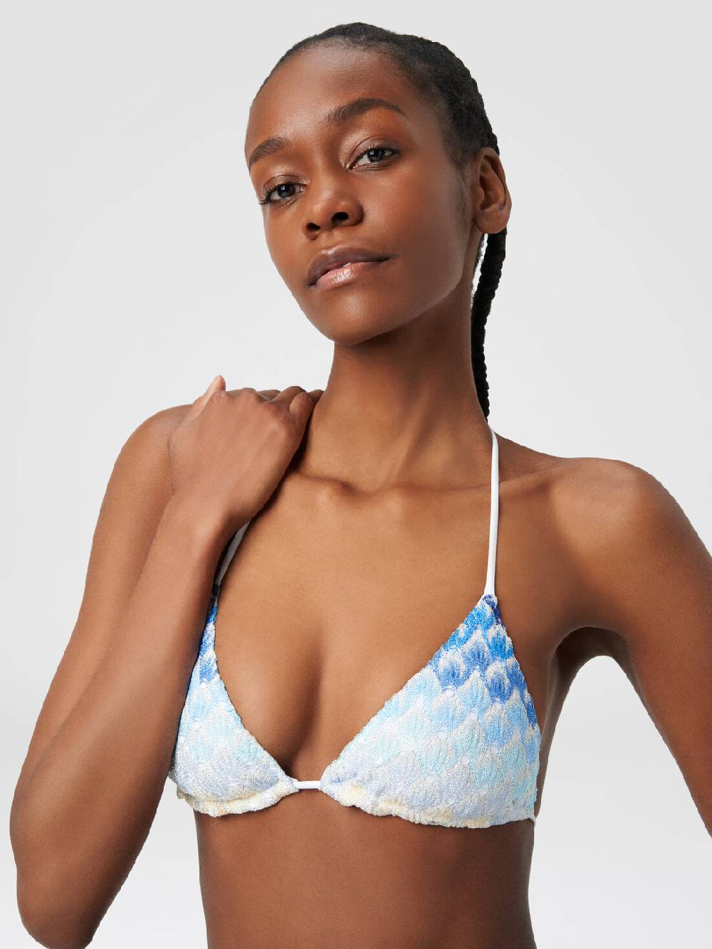 M Missoni Bikini effetto pizzo dégradé con lurex Promozione