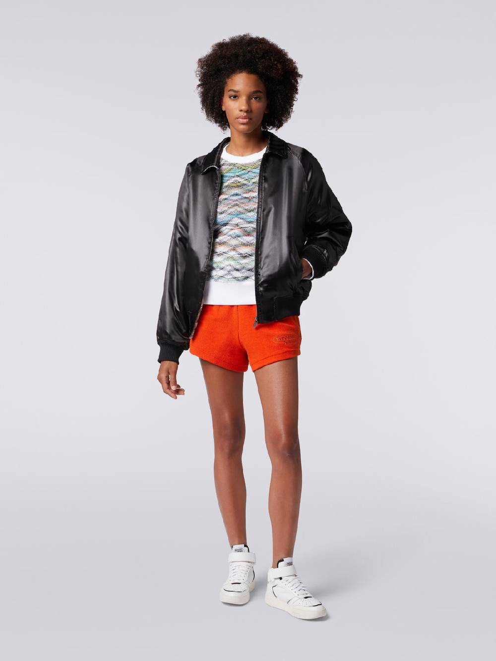 M Missoni Bomber reversibile in raso e in maglia con lurex Affare Del Giorno