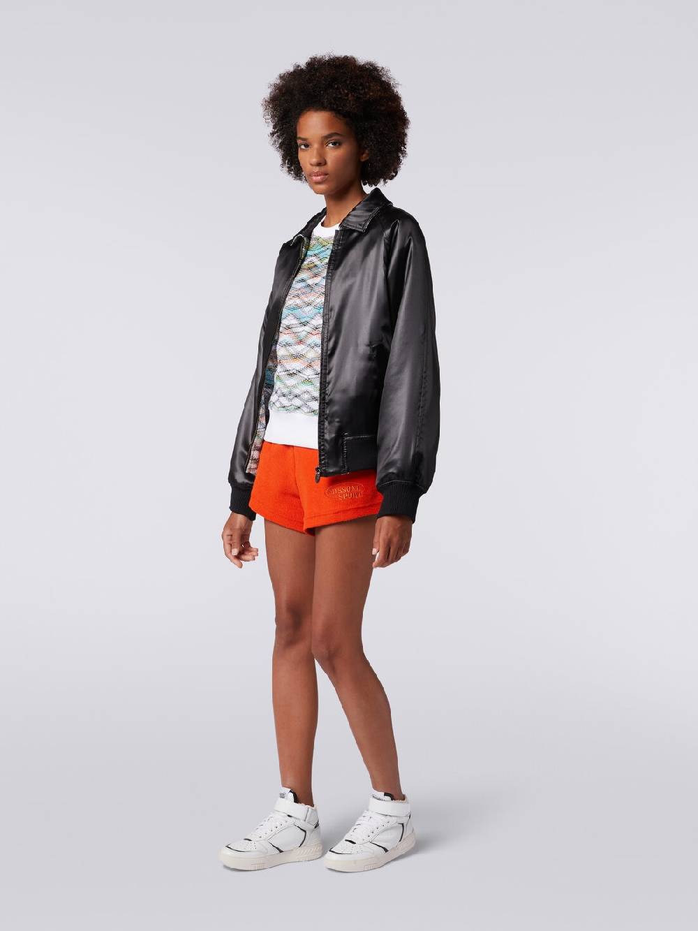 M Missoni Bomber reversibile in raso e in maglia con lurex Affare Del Giorno