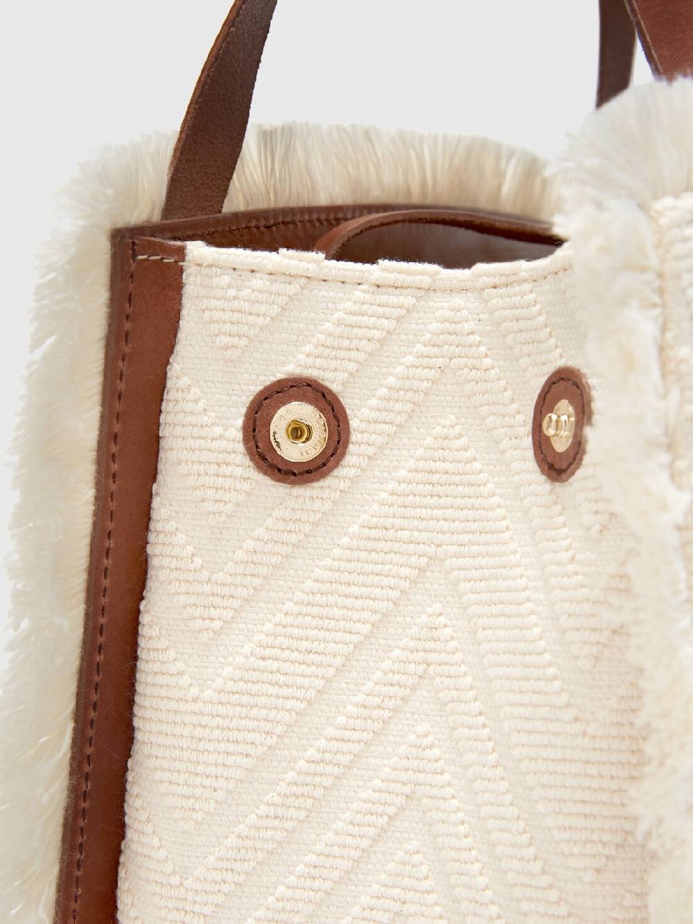 M Missoni Tote bag in misto cotone chevron Convenienza