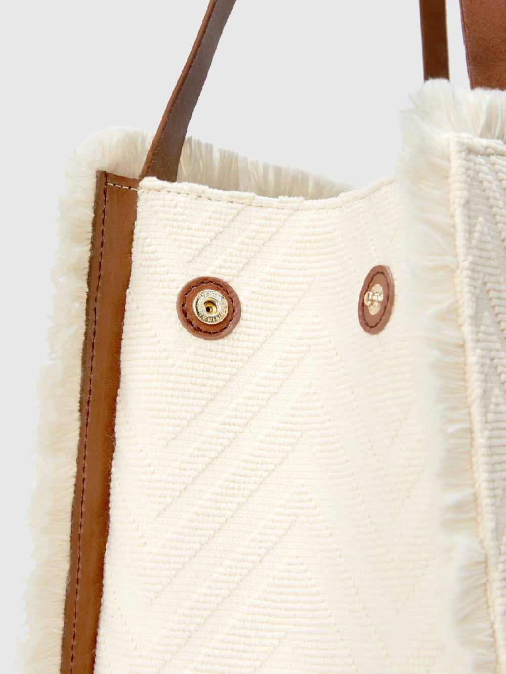 M Missoni Tote bag in misto cotone con motivo chevron Presa