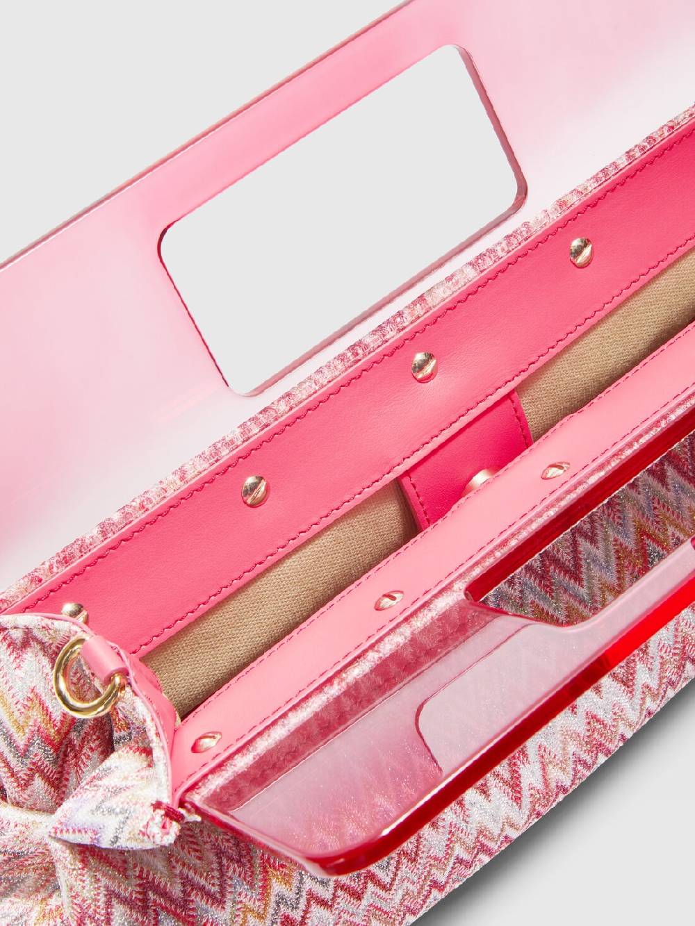 M Missoni Pouch in misto cotone Offerta