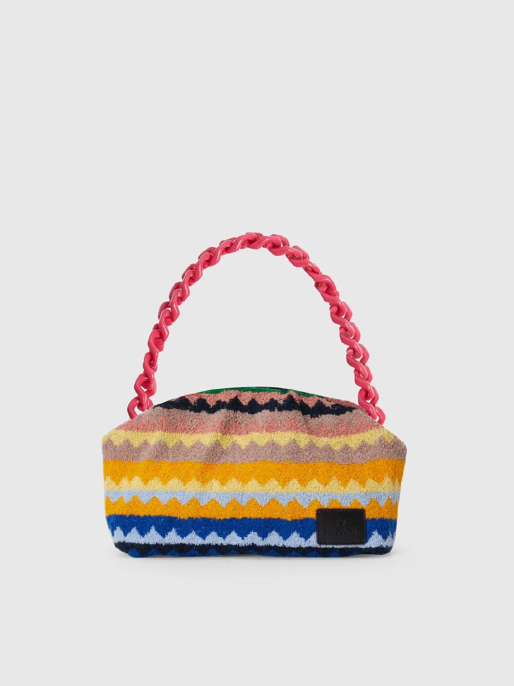 M Missoni Clutch in spugna di cotone zig zag Economico