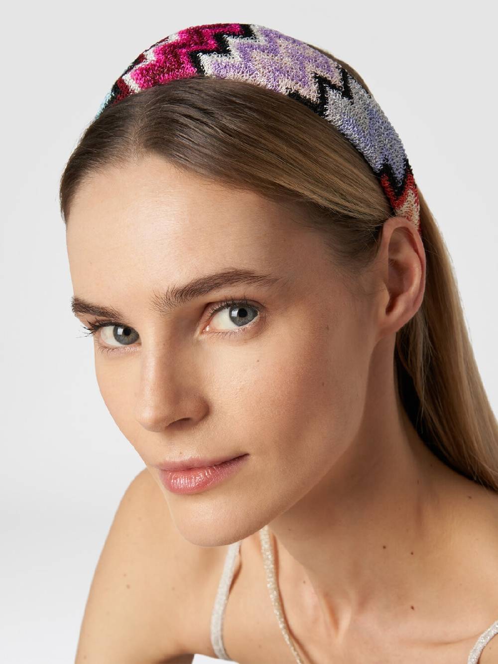M Missoni Cerchietto in viscosa zig zag I Più Venduti