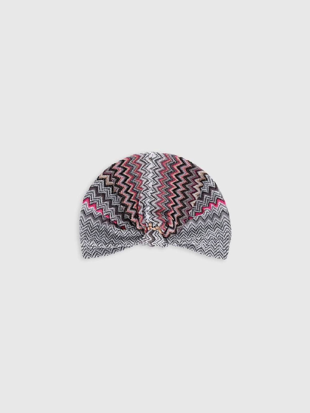 M Missoni Turbante in viscosa zig zag Vendite Flash