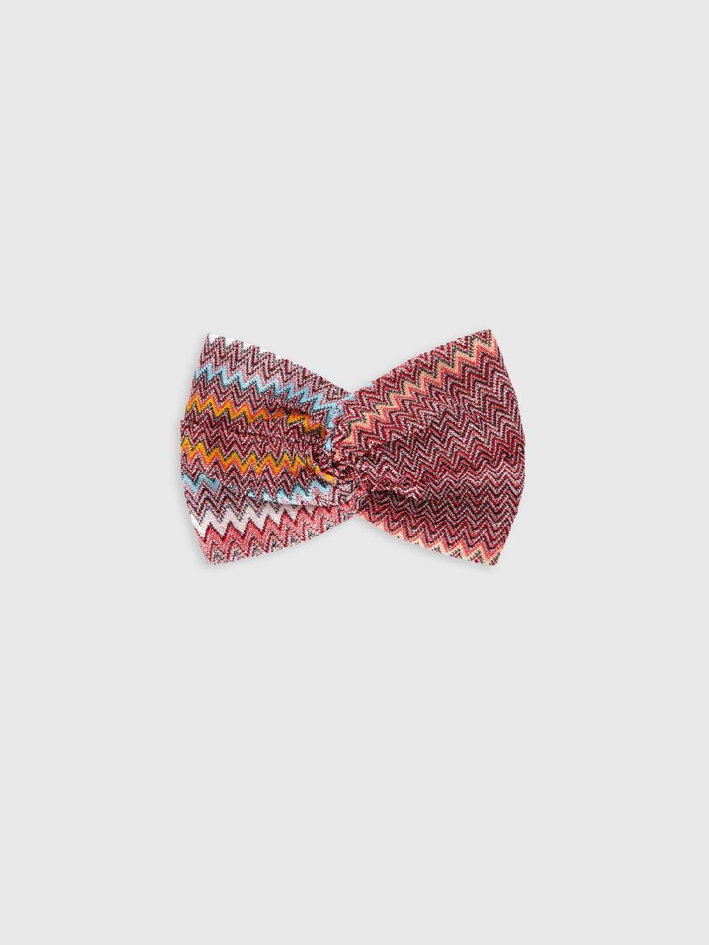 M Missoni Fascia in viscosa con motivo chevron Negozio