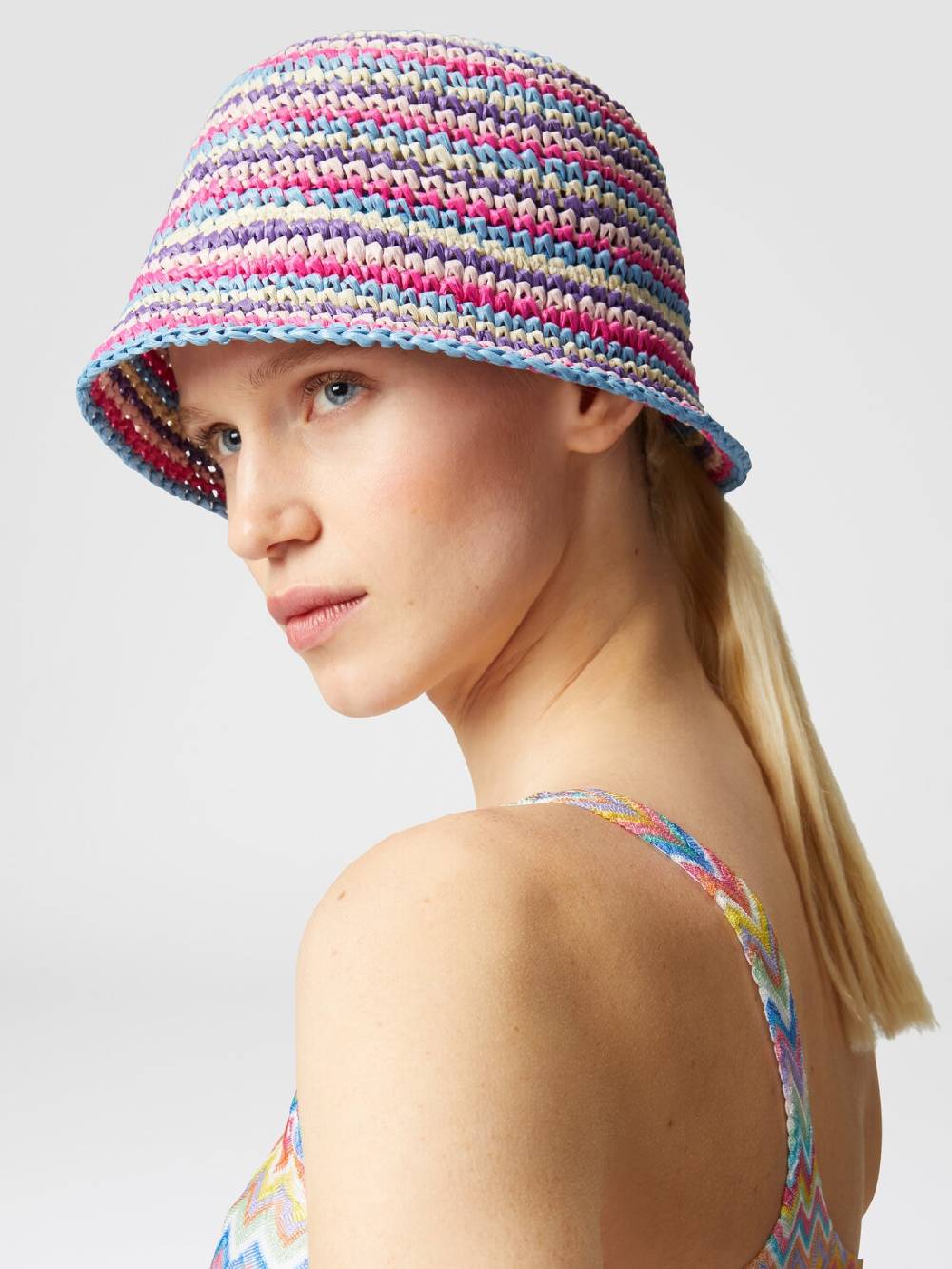 M Missoni Cloche in maglia di viscosa con lavorazione a uncinetto Super sconto