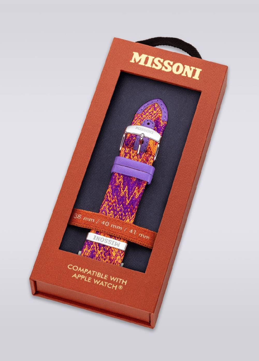 M Missoni Cinturino Apple watch in tessuto Missoni da 22 mm Spedizione Gratuita