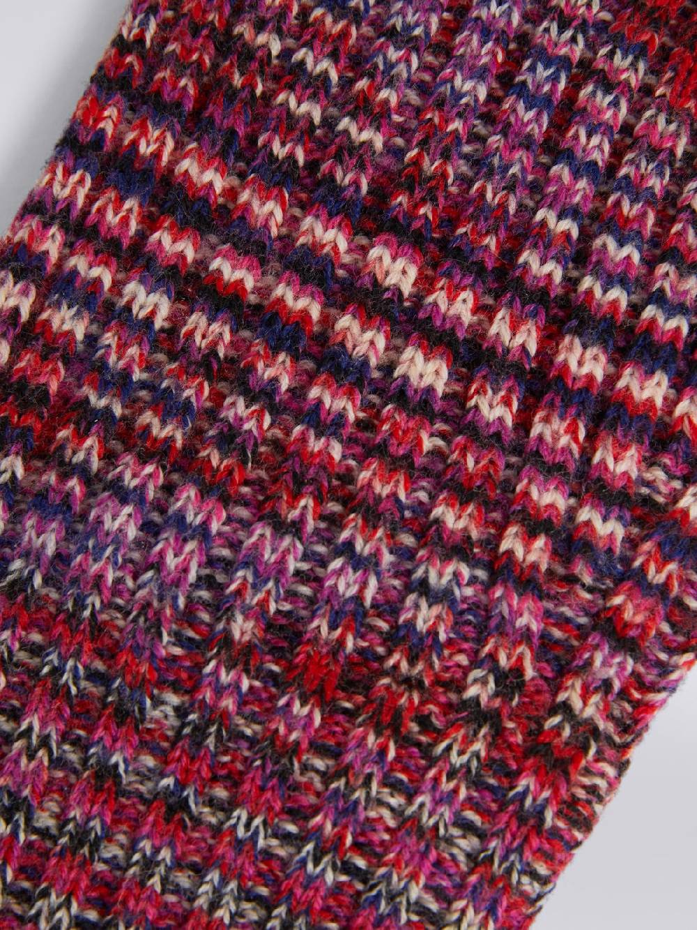 M Missoni Guanti in maglia di lana fiammata Promozione Limitata