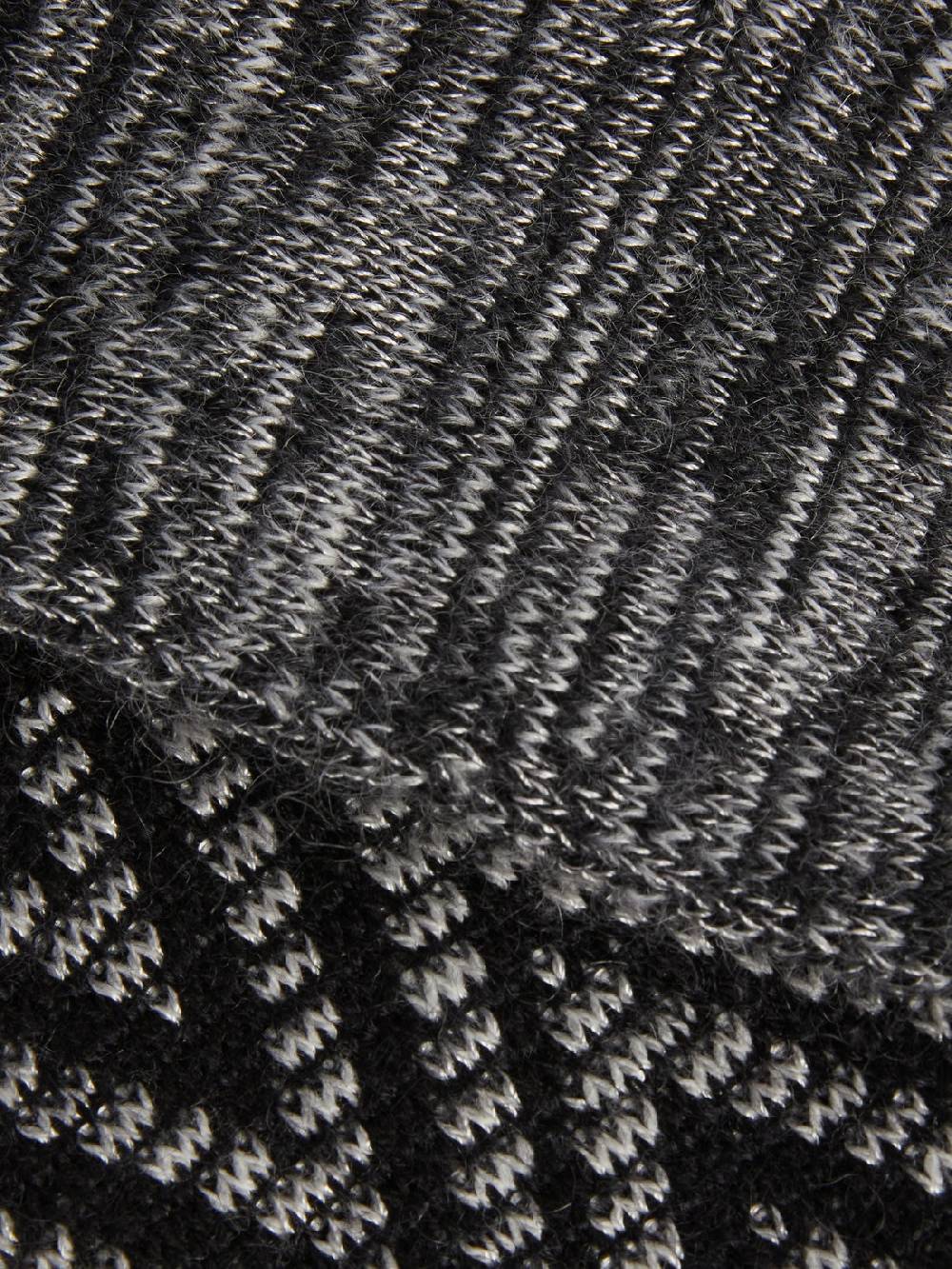 M Missoni Guanti in maglia di lana e mohair con multi-lavorazione Fino Al -60%