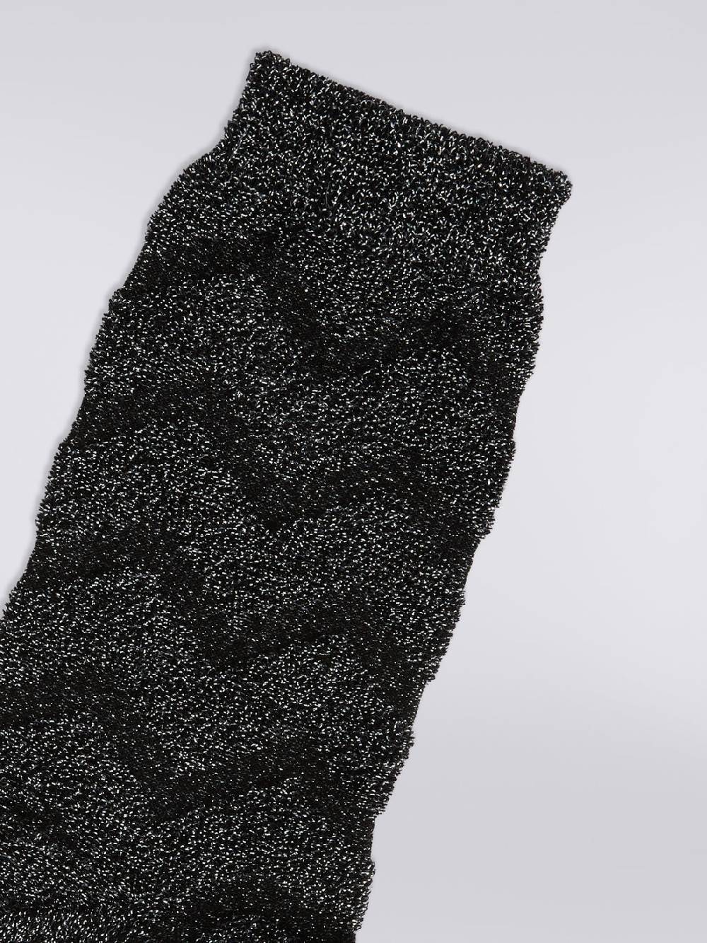 M Missoni Calze corte in cotone e nylon zig zag Sottocosto